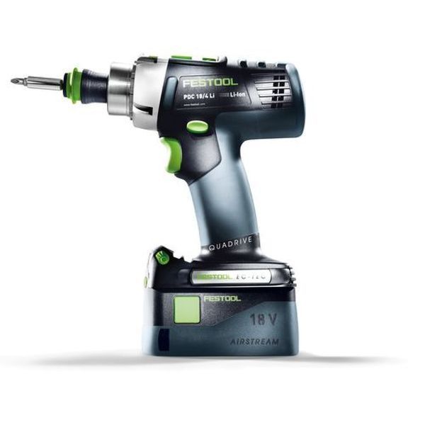 Акумуляторний дриль-шуруповерт Festool PDC 18/4 Li 5,2-Plus QUADRIVE 574702 фото