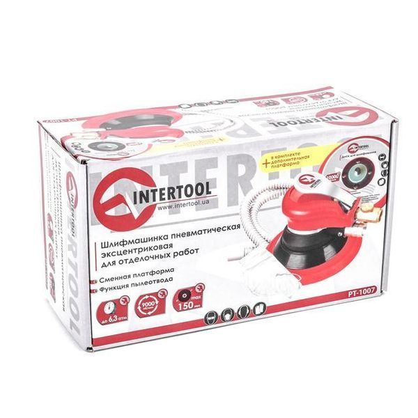 Шлифмашина пневматическая эксцентриковая INTERTOOL PT-1007 PT-1007 фото