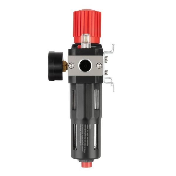 Блок підготовки повітря 1/2", 5мкм, 1800л/хв, метал, професійний INTERTOOL PT-1434 PT-1434 фото