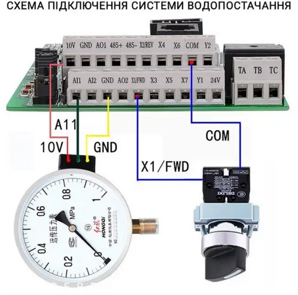 Векторний перетворювач частоти Smart Cube 4кВт (220В 380В, модель S30) S01480209 Y фото