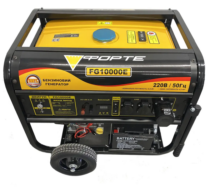 Генератор бензиновый Forte FG10000E 124467 фото