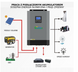 Солнечный фотоэлектрический инвертор OFF-GRID PGF OG-5500 MPPT 5.5KW + WiFi OG-5500 фото 5