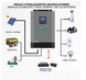 Солнечный фотоэлектрический инвертор OFF-GRID PGF OG-5500 MPPT 5.5KW + WiFi OG-5500 фото 8