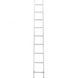 Драбина алюмінієва 3-х секційна LADDER STANDARD (3х11 ступенів) 190-9015 фото 3