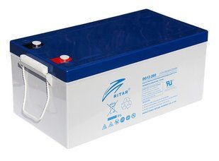 Акумуляторна батарея GEL RITAR DG12-260, Gray Case, 12V 260.0Ah DG12-260 фото