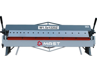 Сегментний листозгинальний верстат MAST W1.5X1220Z W1.5x1220Z фото