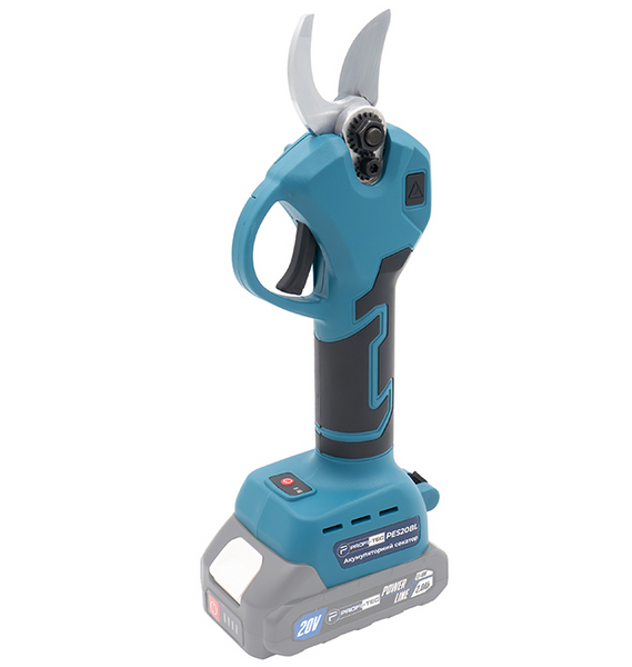 Аккумуляторный секатор PROFI-TEC PES20BL + удлинитель PUEC20 (2&times;PT2020MP (2.0 Ач), ЗУ) 007190 фото