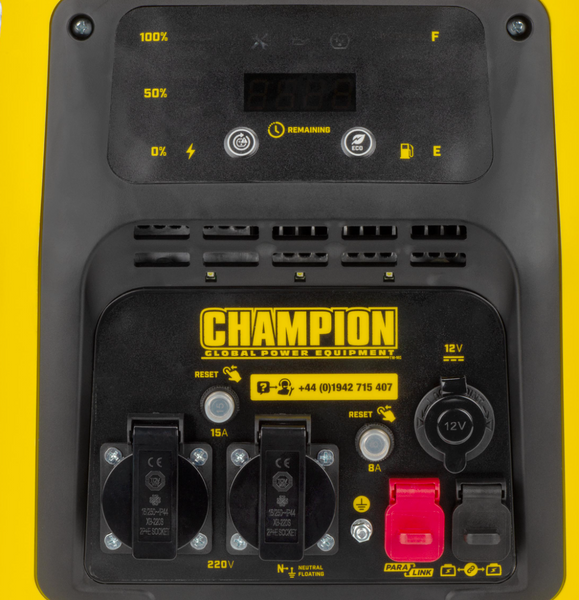 Генератор інверторний Champion 82001i-DF-EU (2000 Вт) 82001I-DF-EU фото