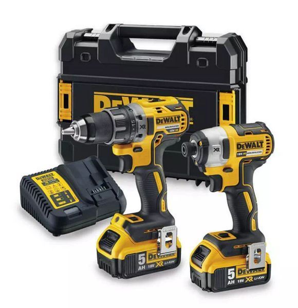 Набір з двох безщіткових інструментів DeWALT DCK268P2T DCK268P2T фото