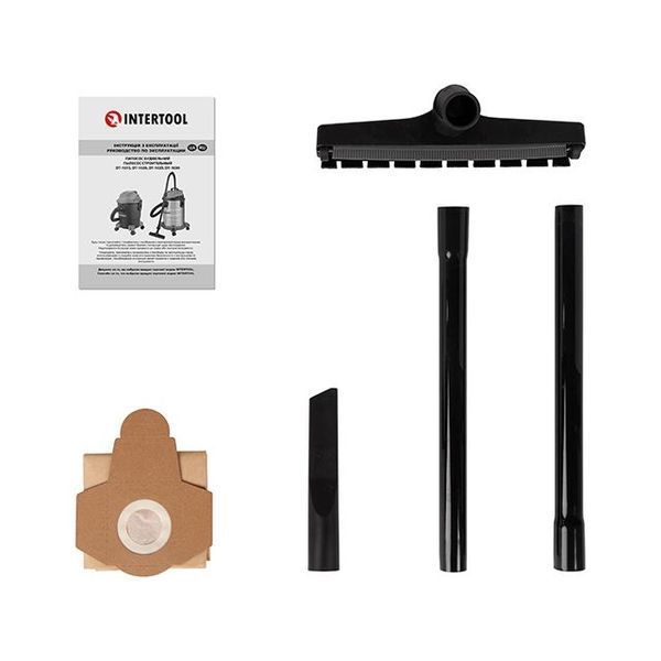 Пилосос будівельний INTERTOOL DT-1015 (1,0 кВт) DT-1015 фото