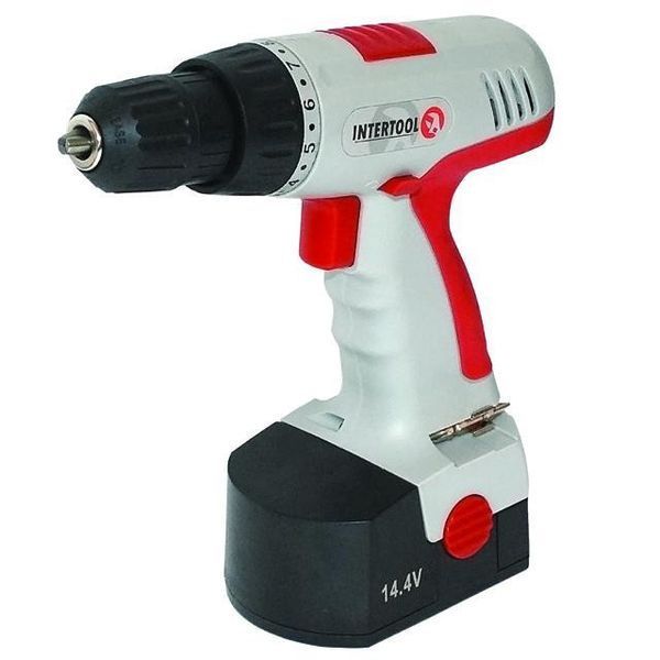 Шуруповерт аккумуляторный INTERTOOL DT-03100 (14.4В) DT-03100 фото