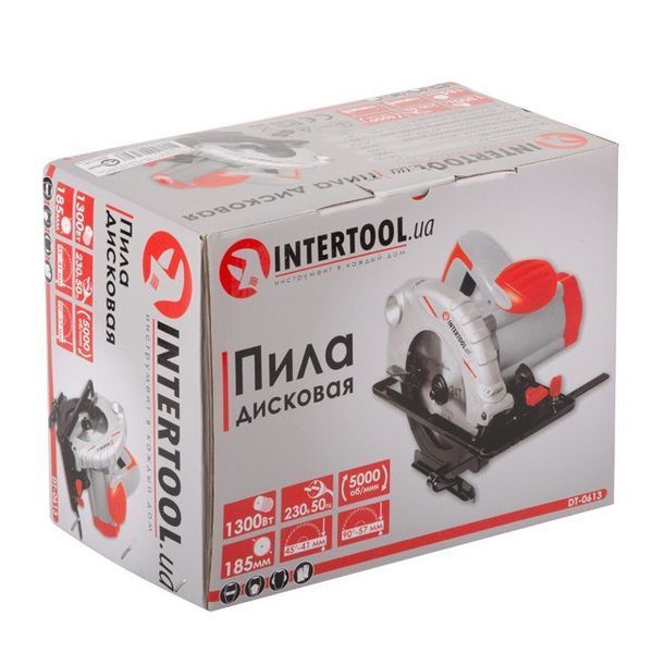 Пила дискова INTERTOOL DT-0613 DT-0613 фото