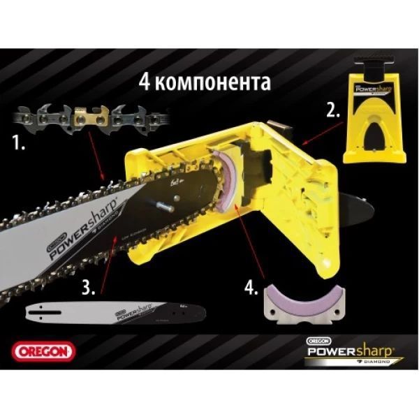 Бензопила Oleo-Mac GS 35 + Power Sharp 14'' 10106187 фото