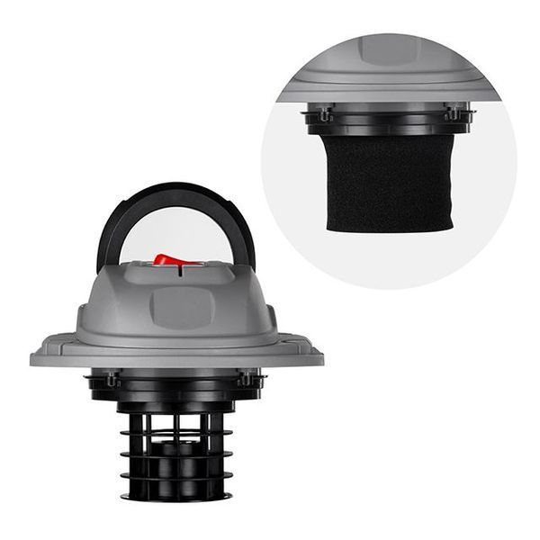 Пилосос будівельний INTERTOOL DT-1015 (1,0 кВт) DT-1015 фото