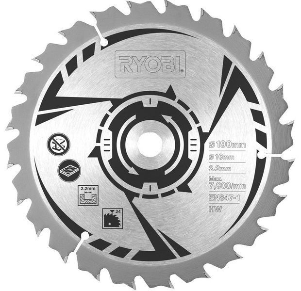Пила дискова Ryobi RCS1600-PG 5133002780 фото