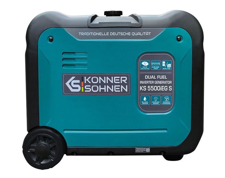 Инверторный двухтопливный генератор Konner&Sohnen KS 5500iEG S 000004855 фото