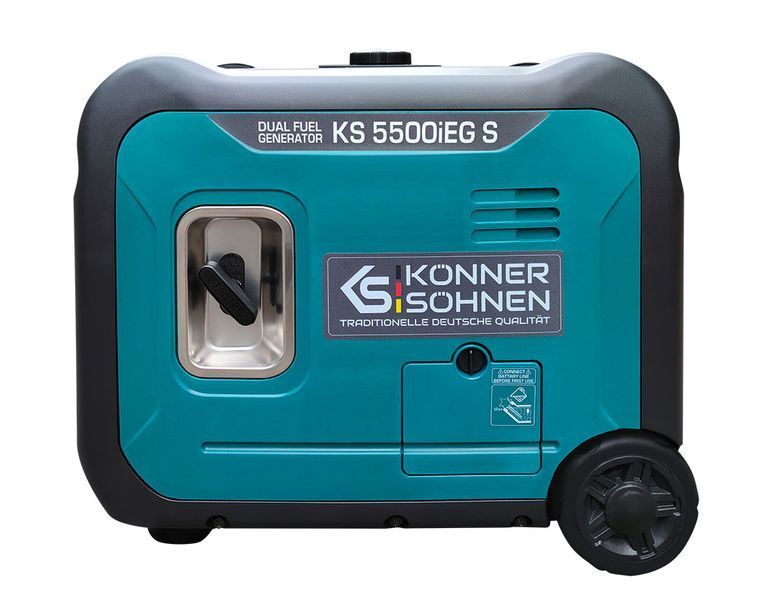 Инверторный двухтопливный генератор Konner&Sohnen KS 5500iEG S 000004855 фото