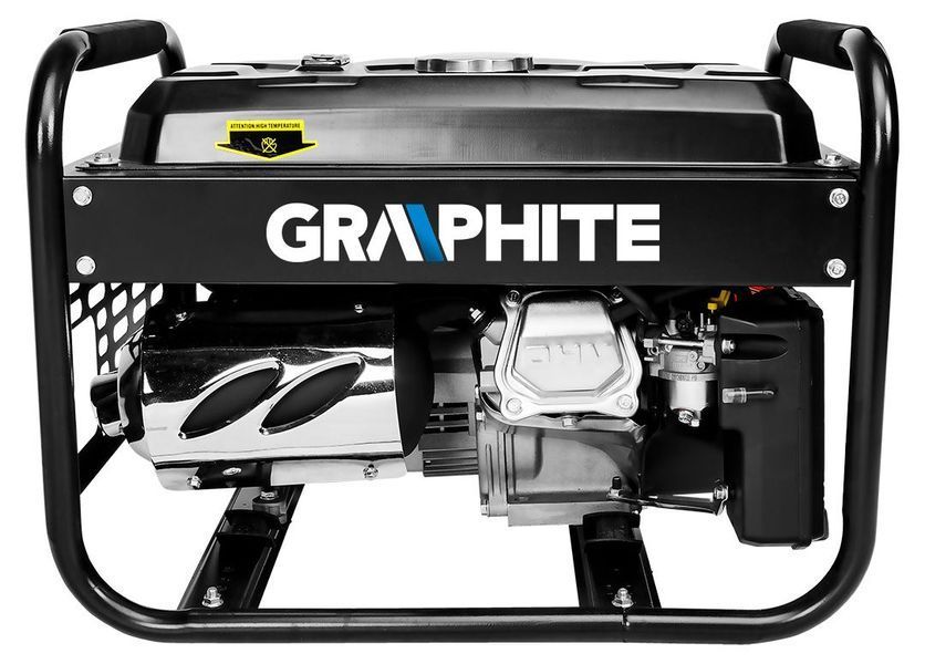 Генератор бензиновый GRAPHITE 58G904 (230В, 2/2.2кВт, ручной стартер) 58G904 фото