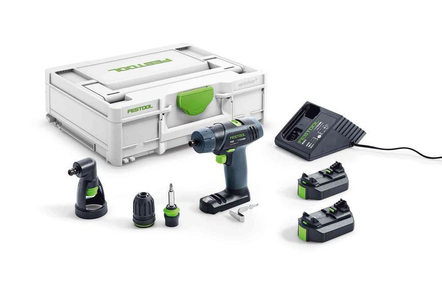 Акумуляторний дриль-шуруповерт Festool TXS Li 2,6 Set 576102 фото