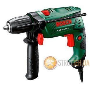 Дрель ударная Bosch PSB 450 RE (коробка) 63053 фото