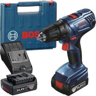 Шуруповерт акумуляторний Bosch GSR 180-LI Professional, 2x2Aг 0.601.9F8.307 фото
