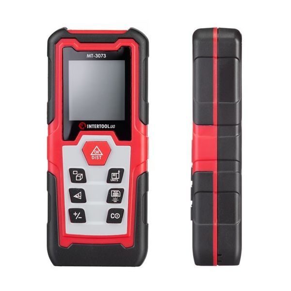 Дальномер лазерный 30м, откидная ножка INTERTOOL MT-3073 MT-3073 фото