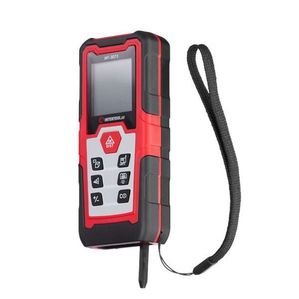Дальномер лазерный 30м, откидная ножка INTERTOOL MT-3073 MT-3073 фото