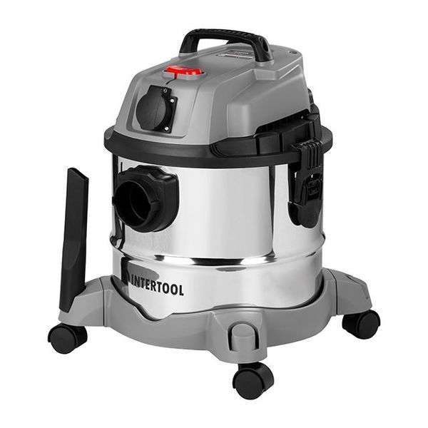 Пылесос строительный INTERTOOL DT-1025 (1,4 кВт, HEPA фильтр) DT-1025 фото