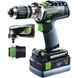 Аккумуляторная дрель-шуруповёрт Festool DRC 18/4 Li 5,2-Set 574697 фото 1