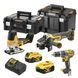 Набір з трьох безщіткових інструментів DeWALT DCK329P2T DCK329P2T фото 1