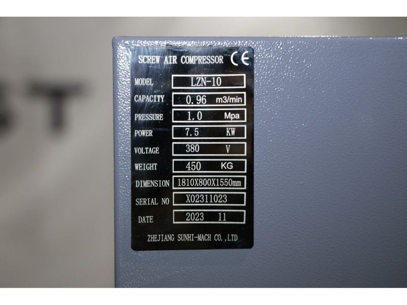Гвинтовий компресор Mast LZN-10 COMBO inverter (Осушувач + ресивер 300 л) LZN-10 300L фото