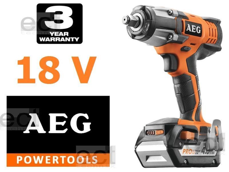 Гайковерт ударный аккумуляторный AEG BSS 18C 12ZLI-402C 4935446456 фото