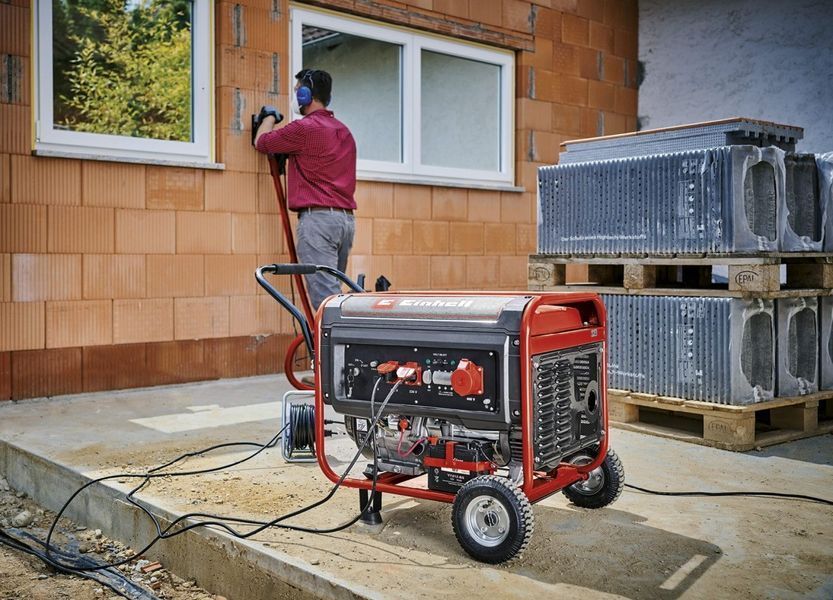 Генератор бензиновий Einhell TC-PG 65/E5 (230В/380В, 3.6/6.51кВт, електростартер) 4152610 фото