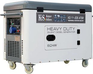 Генератор дизельний Konner&Sohnen KS 11-2DE ATSR (230В, 8.0/7.5 кВт) KS 11-2DE ATSR фото