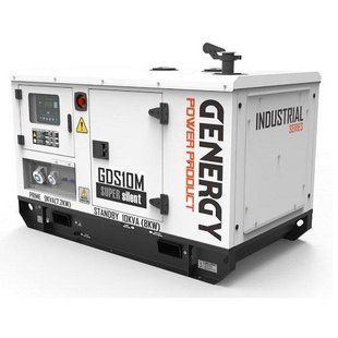 Генератор дизельний GENERGY GDS10M (8 кВт, 230В) 240061090 фото