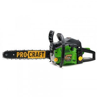 Бензопила Procraft GS50 (2 шини, 2 ланцюги - 40, 45) 600502 фото