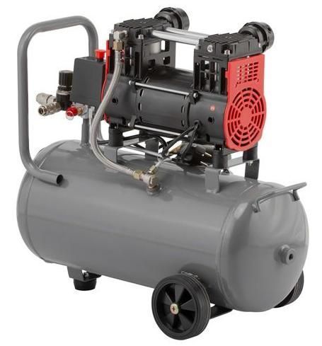 Компресор безмасляний INTERTOOL PT-0032 (24 л, 1.5 кВт, 220 В, 8 атм, 200 л/хв) PT-0032 фото