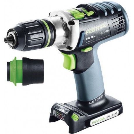 Акумуляторний дриль-шуруповерт Festool DRC 18/4 Li-Basic QUADRIVE 574695 фото