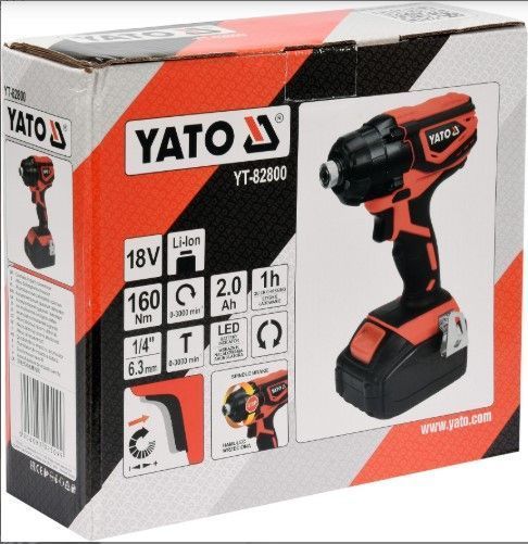Аккумуляторный ударный гайковерт Yato YT-82800 YT-82800 фото