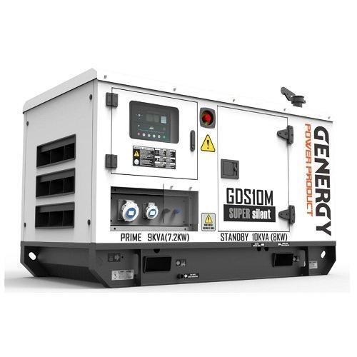 Генератор дизельний GENERGY GDS10M (8 кВт, 230В) 240061090 фото
