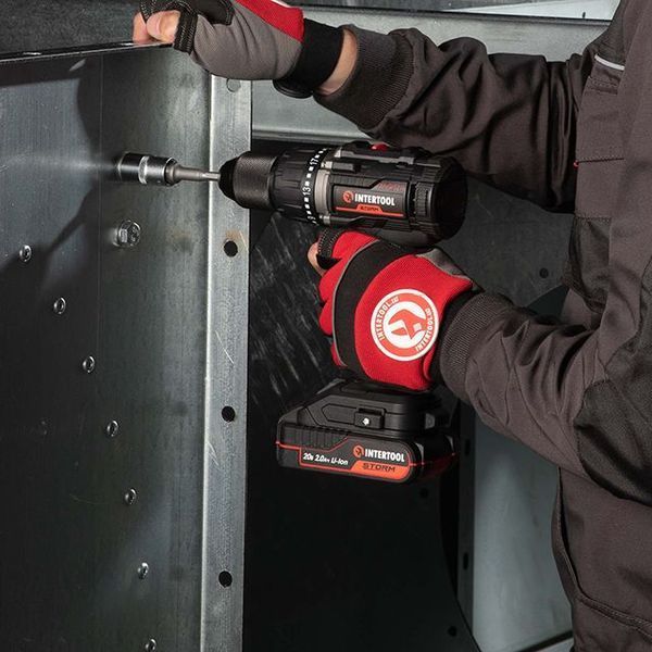 Дриль-шуруповерт акумуляторний INTERTOOL WT-9360 (без ЗУ та АКБ) WT-9360 фото