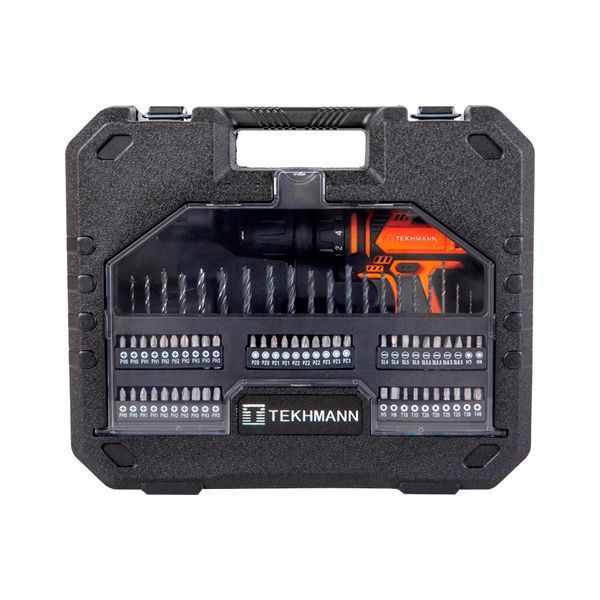 Шуруповерт акумуляторний Tekhmann TCD-12 S2 BS KIT 850977 фото
