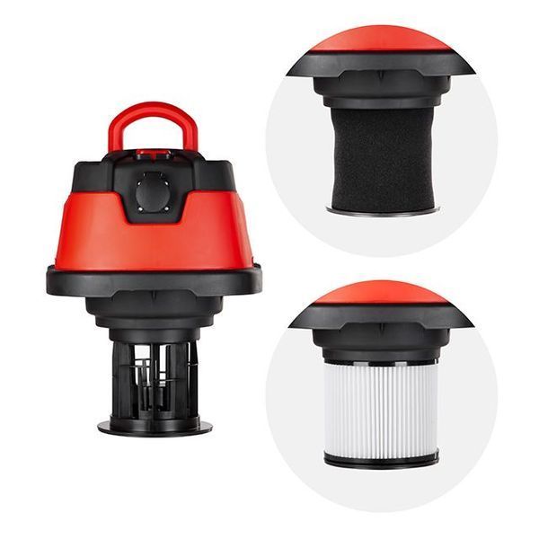 Пылесос строительный INTERTOOL WT-1430 STORM (1,4 кВт, HEPA фильтр) WT-1430 фото