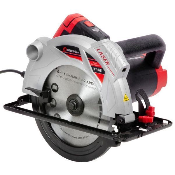 Пила дискова INTERTOOL WT-0621 WT-0621 фото