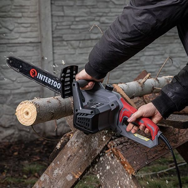 Пила ланцюгова електрична INTERTOOL DT-2200 (1600 Вт) DT-2200 фото