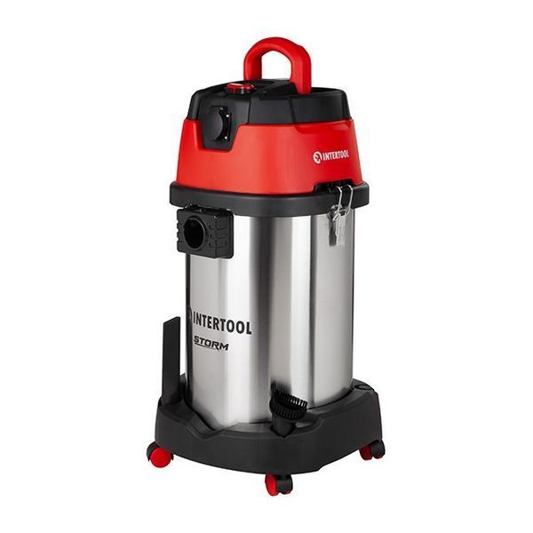Пылесос строительный INTERTOOL WT-1430 STORM (1,4 кВт, HEPA фильтр) WT-1430 фото