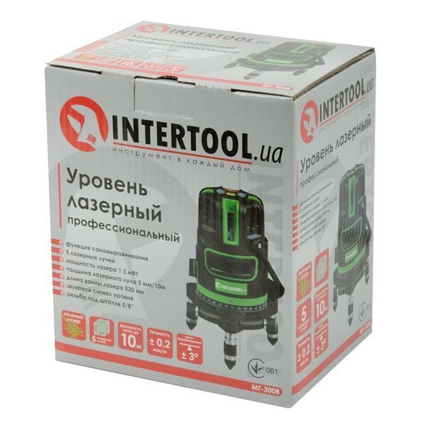 Уровень лазерный INTERTOOL MT-3008 MT-3008 фото