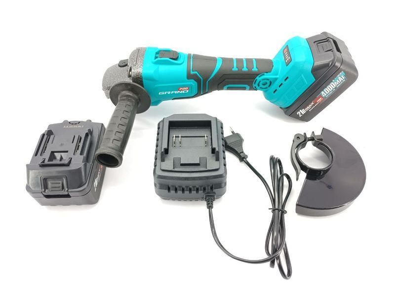 Болгарка акумуляторна (КШМ) Grand МШУ-21BL PRO (BRUSHLESS) GRMSU21BL фото