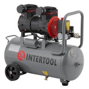 Компрессор безмасляный INTERTOOL PT-0033 (24 л, 8 атм, 250 л/мин) PT-0033 фото