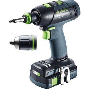 Акумуляторний дриль-шуруповерт Festool T 18+3 Li 3,1-Compact 574908 фото